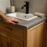 Mobiletto bagno fai da te: il materiale che resiste meglio all’umidità senza rovinarsi