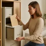Qual è il modo più efficace per archiviare i documenti in casa? Un trucco poco conosciuto dagli esperti