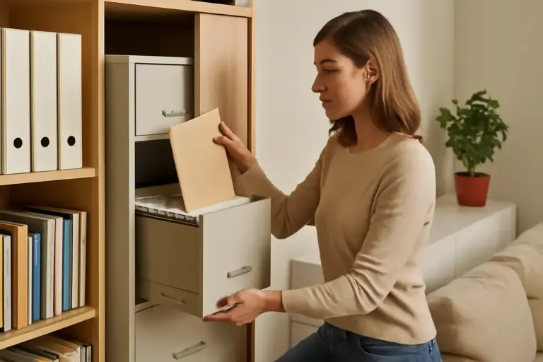 Qual è il modo più efficace per archiviare i documenti in casa? Un trucco poco conosciuto dagli esperti