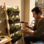 Come realizzare una fioriera verticale per il balcone? Ottieni più verde anche nei piccoli spazi