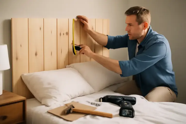 Come costruire una testiera letto personalizzata? Un dettaglio che rinnova subito la camera