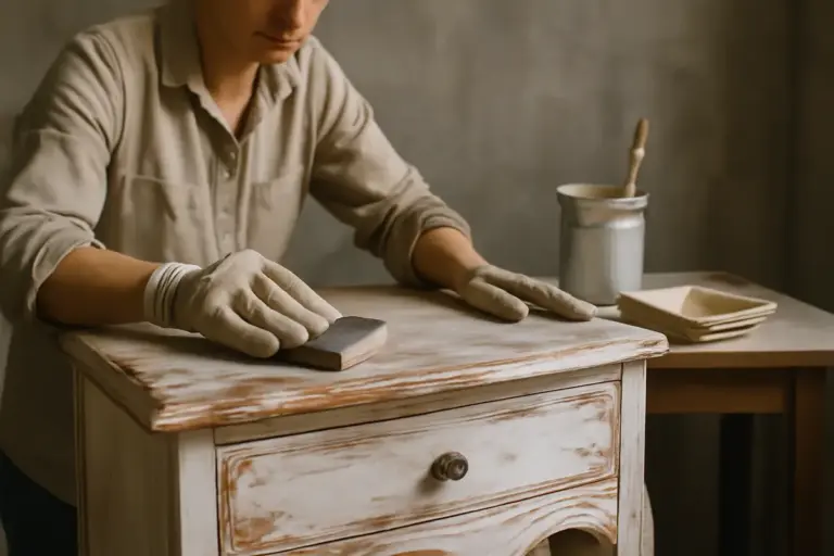 Come si rinnova un mobile con la tecnica shabby chic? Ecco lo step fondamentale che non puoi saltare