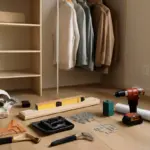 Cosa serve davvero per montare una cabina armadio DIY? La lista di strumenti che evita errori costosi