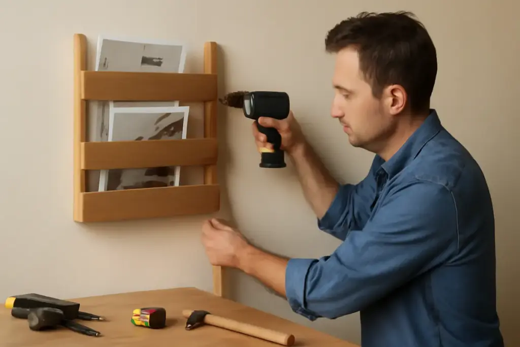 Come si costruisce un portariviste da parete? Realizza un accessorio che arreda e organizza