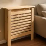 Coprire un termosifone con progetti fai da te: il design che non blocca il calore