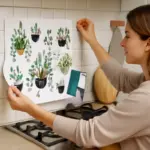 Decorare la cucina senza forare le piastrelle: i prodotti adesivi più efficaci e rimovibili