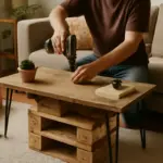 Come si realizza un tavolino da salotto con materiali di riciclo? Rendi unico l’ambiente senza spendere