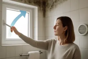 Come prevenire la muffa in bagno? Il segreto per una ventilazione efficace e facile